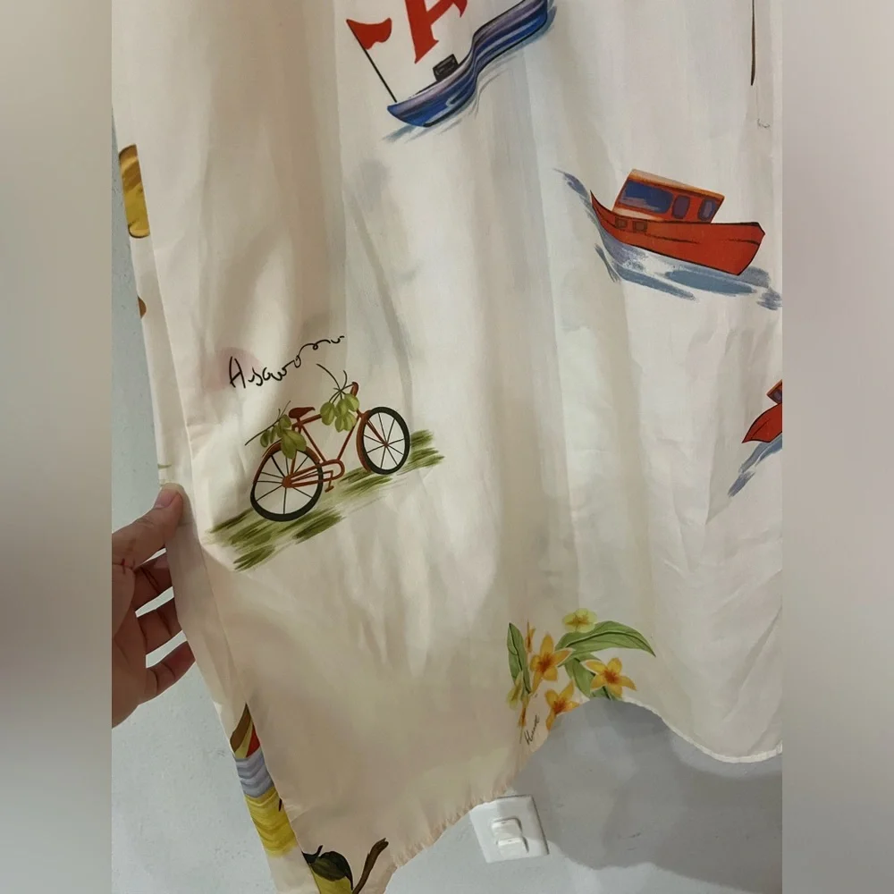 RHODE Karline Printed Dress size M - Picture 11 of 12